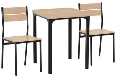 Image de Ensemble de table et chaises - Ensemble d'extérieur - Mobilier de jardin - Table avec chaises - Métal résistant aux intempéries