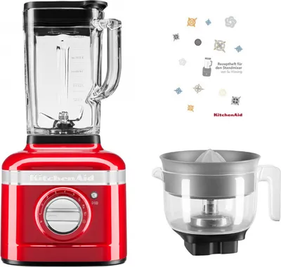 Produktbild von KitchenAid K400 Standmixer Saftpaket Liebesapfelrot