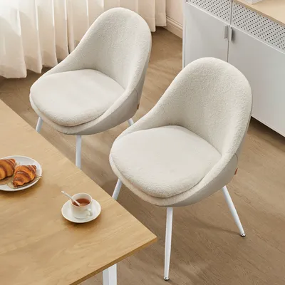 Produktbild von VASAGLE Esszimmerstuhl 2er Set, Küchenstuhl, bis 120 kg belastbar