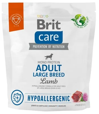 Zdjęcie produktu dla Brit Care Hypoallergenic Adult Large Lamb 1kg