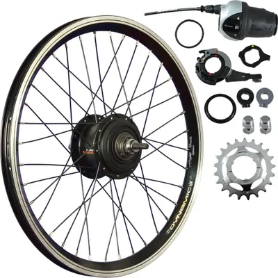 Produktbild von 20 Zoll Hinterrad Dynamic 4 Shimano Nexus Inter-8 SG-C6000 Nabenschaltung schwarz