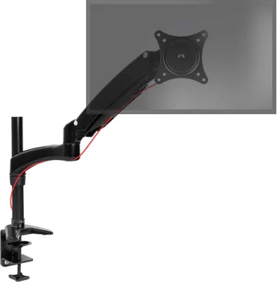 Produktbild von Duronic DM551X2 Monitorhalterung / Tischhalterung / Monitorarme / Monitorständer für LCD/LED Computer Bildschirme / Fernsehgeräte mit Neig und Rotierfunktion