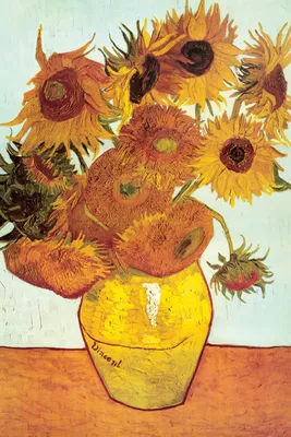 Obrázok produktu pre Van Gogh, Vincent - Slnečnice - Plagát, 61x91,5 cm
