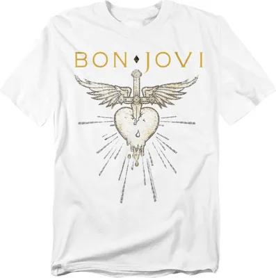 Obrázek produktu pro Bon Jovi - Tričko "Greatest Hits" pro muže/dámy Uni TV20702 (XXL) (Bílá)
