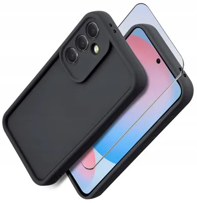 Imagen del producto de Funda de silicona mate para Samsung A36 5G + Cristal protector de pantalla