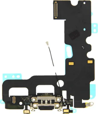 Produktbild von Ladebuchse Flex kompatibel mit iPhone 7 kompatibel – Dock Connector Ersatz schwarz