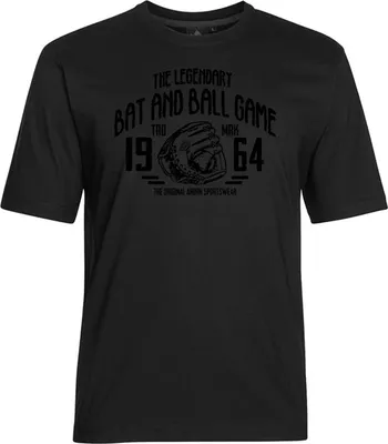 Produktbild von Übergrößen T-Shirt Legandary Ball Game AHORN SPORTSWEAR Schwarz 8XL