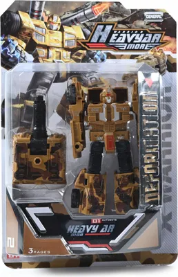 Zdjęcie produktu dla Robot Wojskowy 2W1 Transformuje Różne Kolory