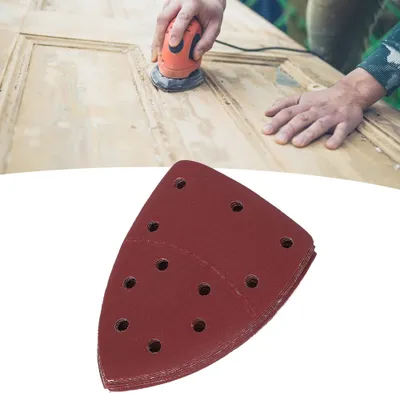 Produktbild von Brúsne listy, brúsny papier na myši, brúsny papier na dlaňové brúsky, brúsny papier, trojuholníkový brúsny list, podložka na brúsny papier na dlaň