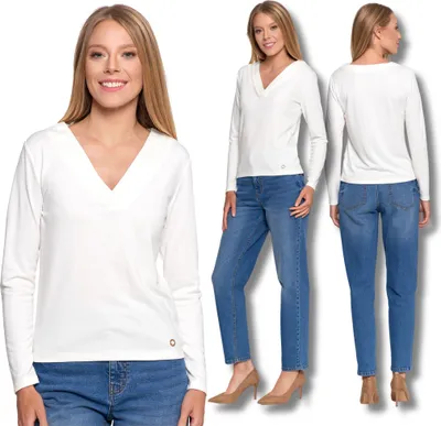 Zdjęcie produktu dla Moraj | Bluzka – Lekka – Elegancka – Wygodna – Idealna na co dzień, rozmiar 3XL