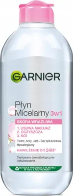 Zdjęcie produktu dla Garnier Płyn micelarny 3w1 400 ml