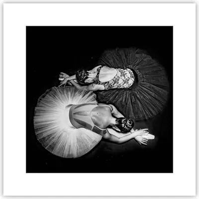 Produktbild von Poster - Poster ohne Rahmen - Ballerinas Ballett Tanz - 30x30 cm - Wand Bild - Wanddeko - Wandbilder - Kunstposter - Wandposter - Bilder - Kunstdruck - Wanddekoration - Wandbild - P2XAC30x30-5050