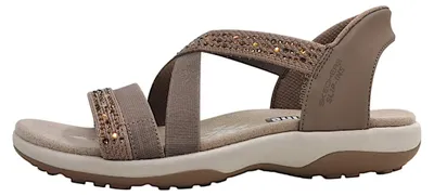Produktbild von Skechers Reggae Slim - Sum. Sparkl Damenschuhe Sandalette Braun Freizeit