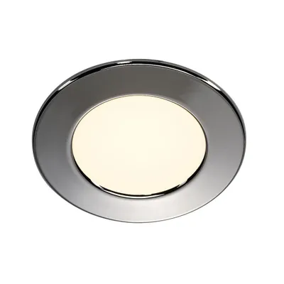 Produktbild von SLV Downlight DL 126 LED rund Chrom 3W 2700K 112162