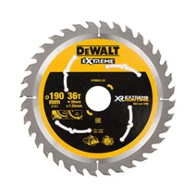 Obrázek produktu pro DeWALT DT9956 XR akumulátorový pilový kotouč - Pilový kotouč pro FlexVolt DCS575 a DCS576 Velikost:190/30mm 36WZ/FZ
