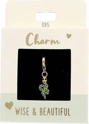 Produktbild von DEPESCHE Charm Express yourself Schlange gold