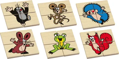 Produktbild von Maulwurfpuzzle doppelseitig