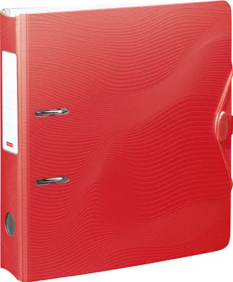 Obrázek produktu pro BRUNNEN 102043723 BRUNNEN WAVE Ordner rot Kunststoff 7,0 cm DIN A4