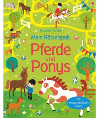 Produktbild von Mein Rätselspaß: Pferde und Ponys