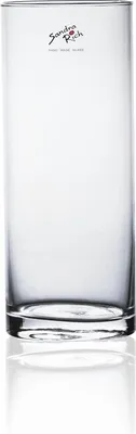 Produktbild von Glasvase "Cyli HC" Ø 10cm x 25cm | Zynlindrische Vase Blumenvase Glas