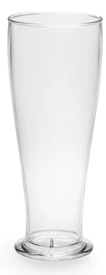 Produktbild von AKU Weizenbierglas, 500 ml/0,50 l, Mehrweg, Kunststoff, glasklar