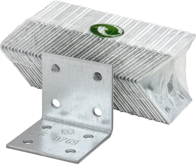 Produktbild von Vormann Winkelverbinder sendzimir verzinkt 40 x 40 x 40 mm