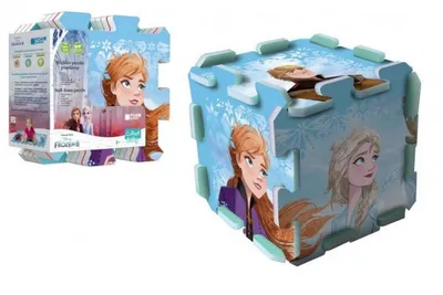 Obrázok produktu pre Ľadové kráľovstvo II/Frozen II penové puzzle 118x60cm 8ks v sáčku