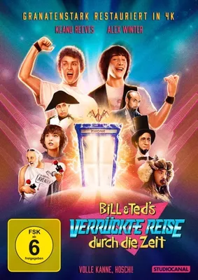 Produktbild von PLAION Bill & Teds verrückte Reise durch die Zeit - Digital Remastered, Film, DVD, Deutsch, Englisch, Französisch, 86 min, BILL & TED'S EXCELLENT ADVENTURE, Komödie