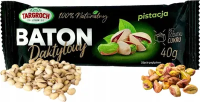 Produktbild von Targroch Dattelriegel mit Pistazie 40g
