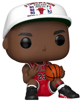 Produktbild von Funko POP! NBA Chicago Bulls Michael Jordan 3 Times in a Row - Vinyl-Sammelfigur