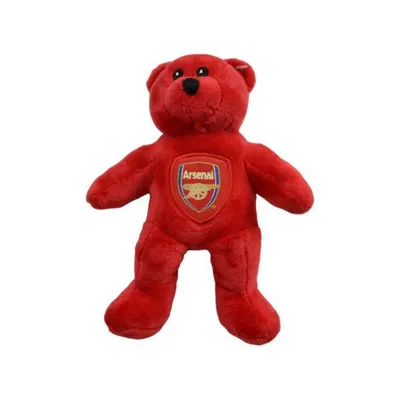 Immagine prodotto di Orsetto di peluche con stemma dell'Arsenal FC BS1555 (taglia unica) (rosso)