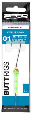 Produktbild von Spro 01 Salt Butt Rigs Citrus Bead #2/0