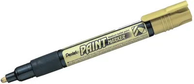 Zdjęcie produktu dla Popisovač kancelářský Pentel PaintMarker MMP20, 4 mm, permanentní, zlatý