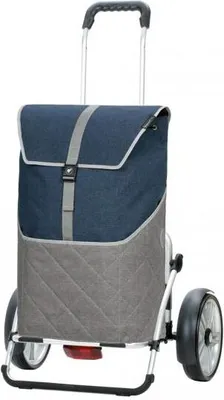 Image de Andersen SHOPPER MANUFAKTUR chariot de courses Royal Shopper Plus Lasse Blue bleu marine