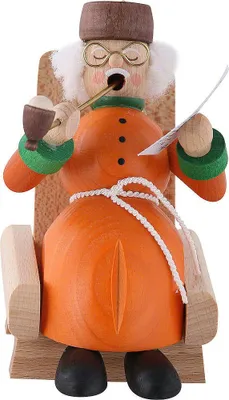 Imagen del producto de Figura de "Räuchermann" (hombre de humo) de 13 cm, fabricada por Richard Glässer