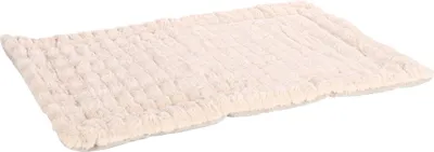 Produktbild von Flamingo Hundekissen Verona rechteckig flach beige, Maße: 100,5 x 63 x 2 cm