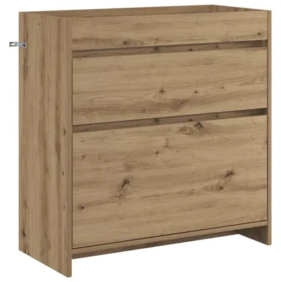 Produktbild von vidaXL Badunterschrank Artisan-Eiche 78,5 x 37,5 x 81 cm Holzwerkstoff