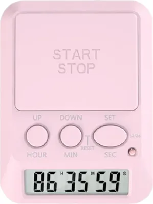 Produktbild von Lerntimer mit Countdown, Datumsanzeige, Signalton und Lichtsignal, Multifunktionsuhr, elektronischer Timer, niedlicher Digitaltimer für Fitnessstudio, Pausen, Kochen und Meetings
