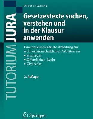 Produktbild von Gesetzestexte suchen, verstehen und in der Klausur anwenden