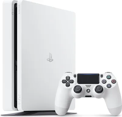 Produktbild von PlayStation 4 Slim - Konsole (500GB, Weiß)