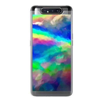 Produktbild von MuchoWow® Handyhülle Schutzhülle Hülle für Samsung Galaxy A80 Aquarell - Kunst - Psychedelisch Silikon Softcase Handy Hülle - Schutzdeckel
