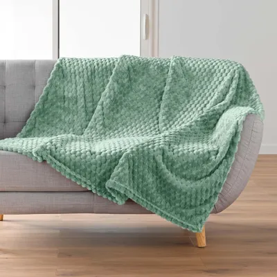 Productafbeelding van Flanellen plaid 125 x 150 cm, FROSTY, de warmte van de natuur