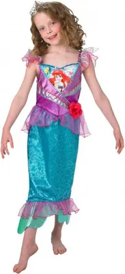 Produktbild von Disney Prinzessin Arielle Glanzkostüm für Kinder Kindergröße: 128