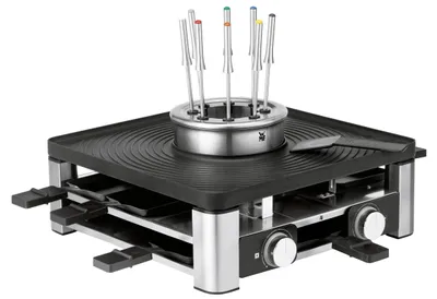 Produktbild von WMF 0415480011, 8 Person(en), Schwarz, Edelstahl, Quadratisch, Kunststoff, Edelstahl, 1960 W