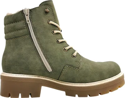 Productafbeelding van Rieker  Damenschuhe Schnürstiefel Grün Freizeit