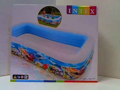 Zdjęcie produktu dla Intex 58485, Basen nadmuchiwany, 1050 l, Prostokątny, 6 lat(a), PCW, Wielobarwny