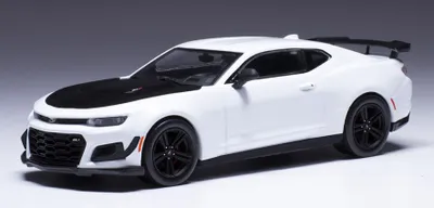 Produktbild von ixo models CLC542 Chevrolet Camaro ZL1 2019 weiß schwarz 1:43