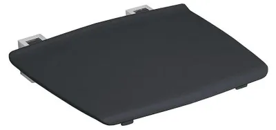 Produktbild von Duschklappsitz 32,5x32,5cm, dunkel grau