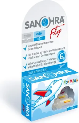 Zdjęcie produktu dla Mucha Sanohra dla dzieci chroniąca uszy 2 szt