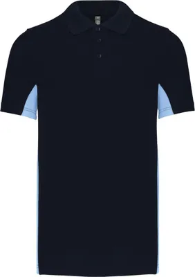 Produktbild von Baumwolle Classics-20.K232 Poloshirt Kariban Gr. 2XL navy/sky